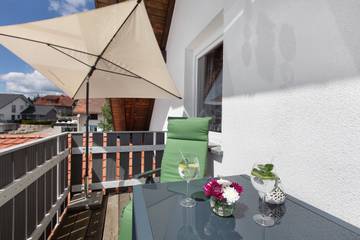 Gîte pour 3 personnes, avec jardin et balcon dans Hochenschwand
