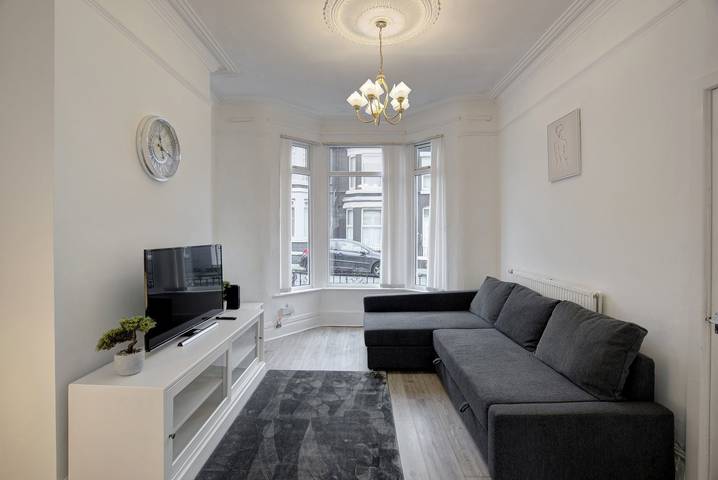 Apartamento para 7 personas, con jardín en Liverpool