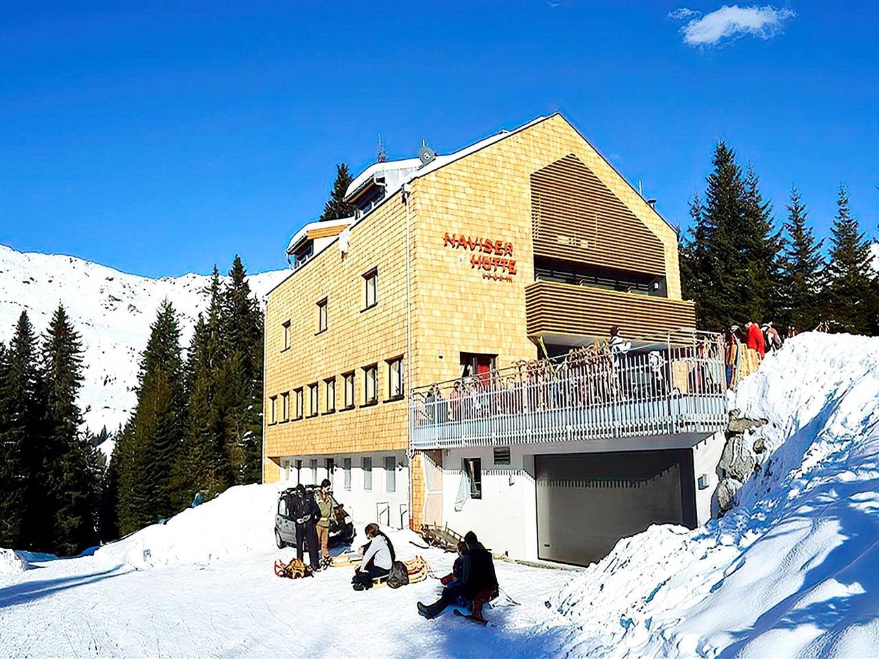 Ganze Wohnung, Wohnung in Navis nahe Berger Alm Skigebiet in Tuxer Alpen, Navis