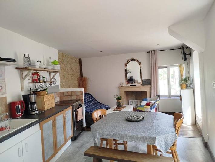 Gîte pour 4 personnes, avec jardin et vue à Vaucelles