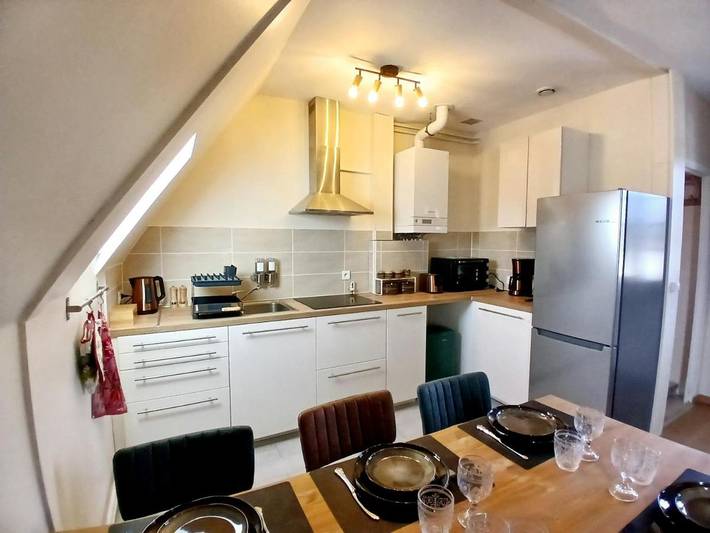 Gîte pour 4 personnes, avec terrasse ainsi que vue et jardin à Saint-Martin-en-Bière - 3