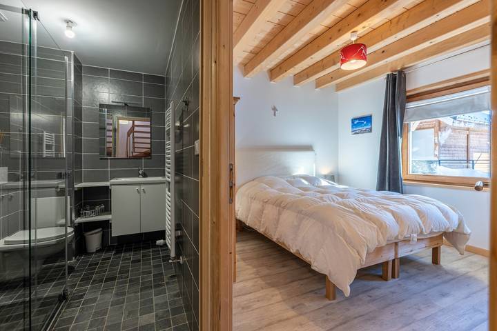Ferienhaus für 9 Personen mit Balkon in La Toussuire, Fontcouverte-la-Toussuire