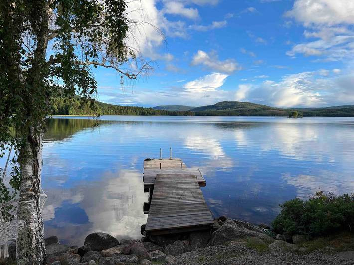 Charmantes Ferienhaus in Näsviken mit Sauna und herrlichem Ausblick in Hudiksvall, Hälsingland
