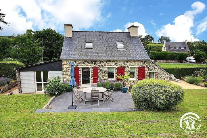Gîte für 4 Personen, mit Ausblick und Garten