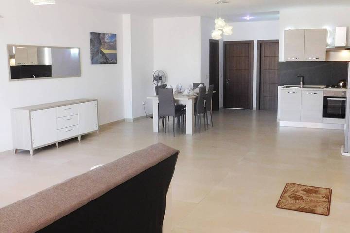 Holiday rental for 4 people, with balcony in Gozo