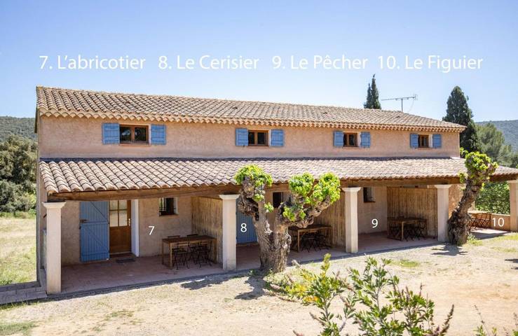 Location de vacances pour 4 personnes, avec vue et jardin à La Crau - 2