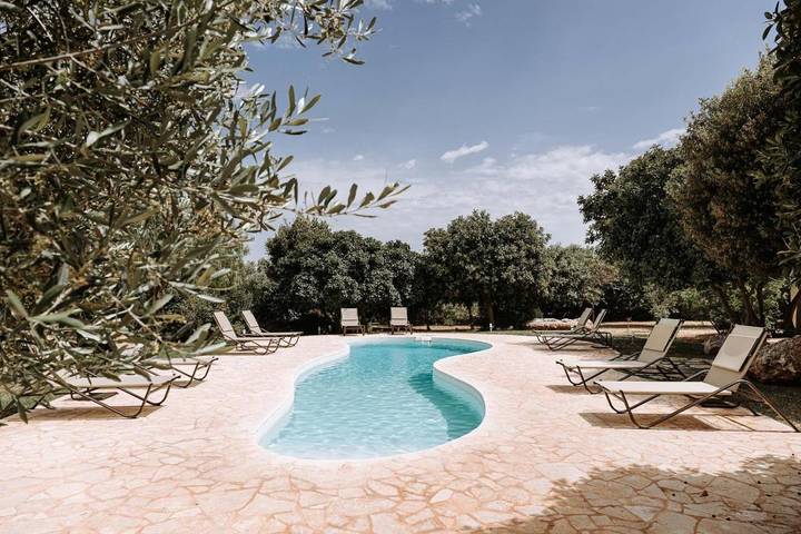 Agriturismo voor 2 personen, with Terras and Tuin as well as Zwembad in Monopoli