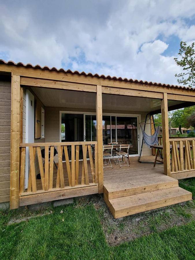 Gîte pour 6 personnes, avec piscine ainsi que vue et jardin, animaux acceptés à Labouheyre - 3