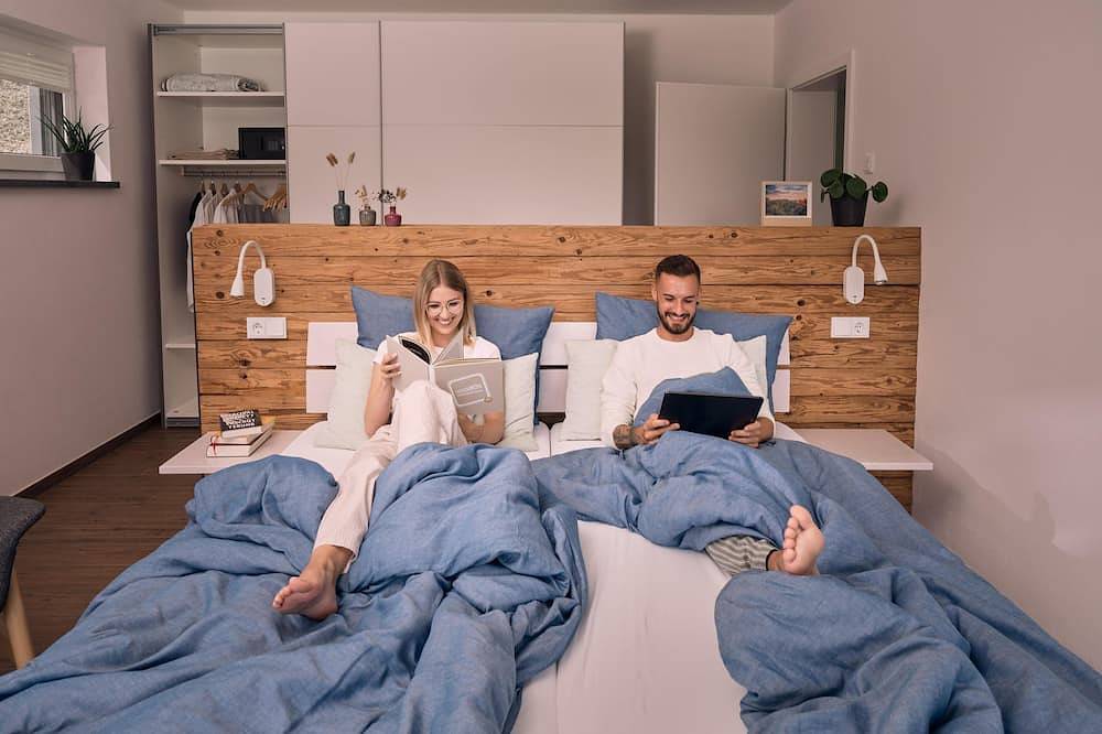 Ganze Wohnung, Moderne 65qm Ferienwohnung mit großzügiger Terasse in Wunsiedel, Landkreis Wunsiedel im Fichtelgebirge