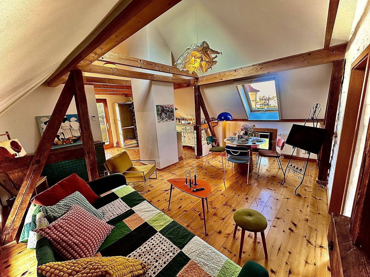 Ganze Ferienwohnung, Designer Retro Loft 50m2 in Caputh, Schwielowsee