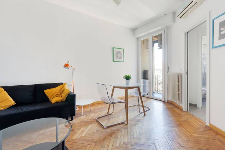 Vakantieappartement voor 2 personen, met balkon/terras in Milaan