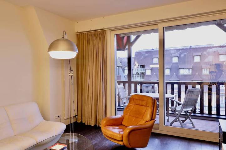 Gîte pour 6 personnes, avec balcon dans Casino de Deauville