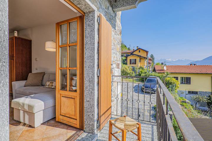 Casa vacanza per 4 persone con balcone in Cannobio, Comune di Cannobio
