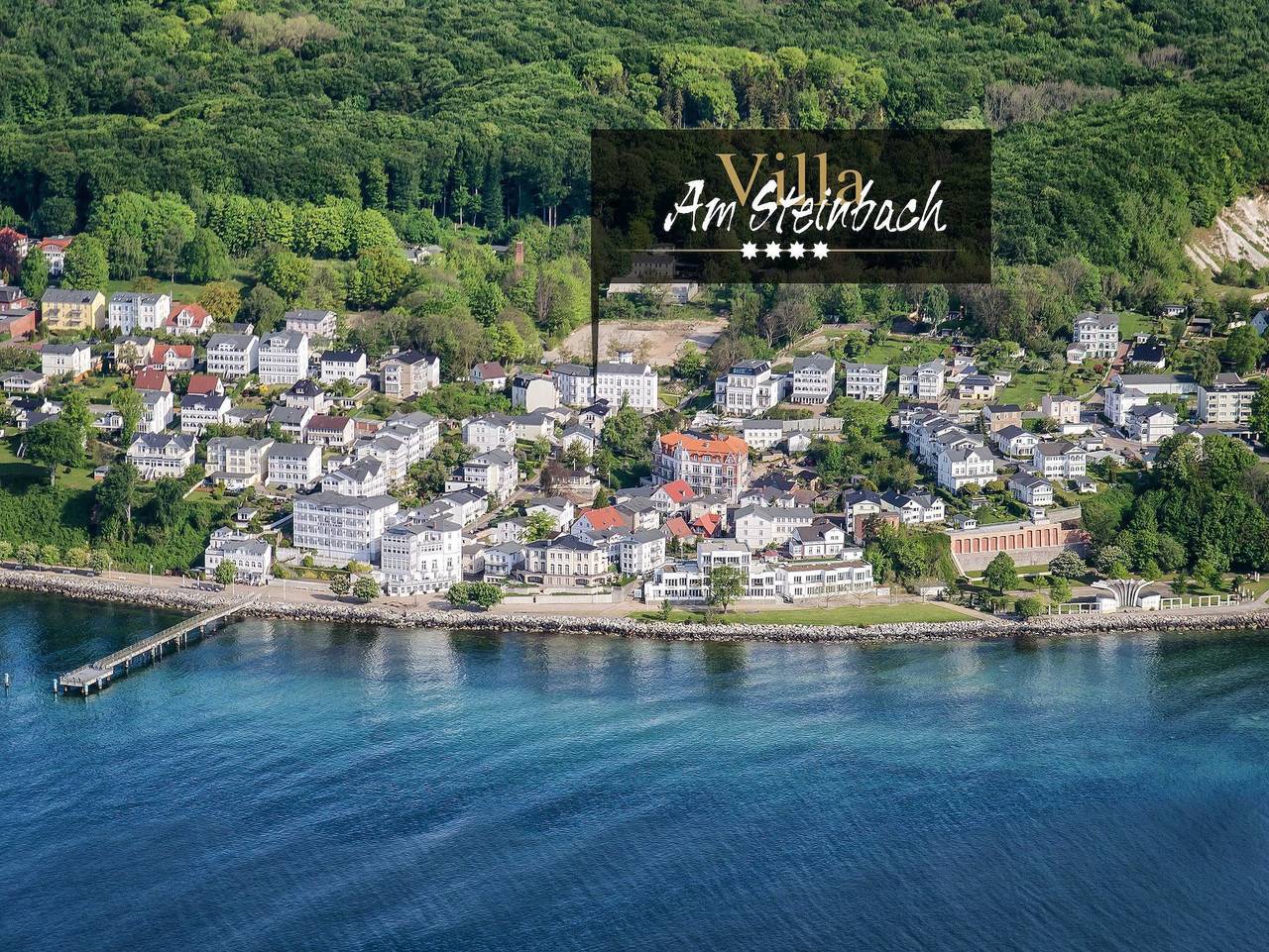 Ganze Ferienwohnung, Villa Am Steinbach - 150m zur Ostsee - Sassnitz auf Rügen - App. 6 - Findling in Sassnitz, Nationalpark Jasmund