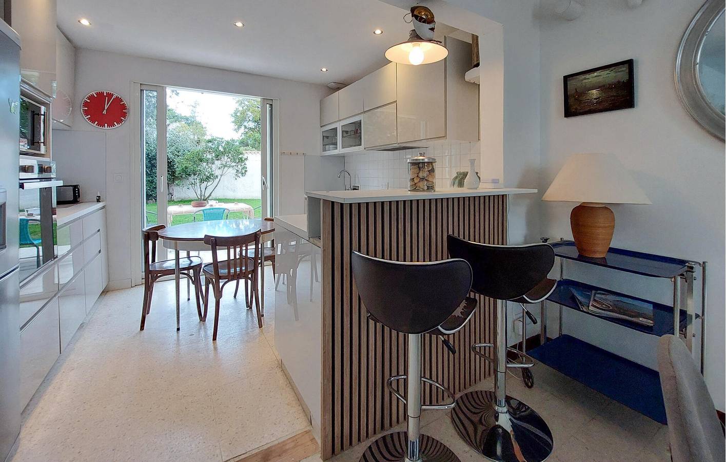 Apartment mit Meerblick, Garten, WiFi, TV und Parkplatz in Saint-Trojan in Saint-Trojan-les-Bains, Côte de Beauté