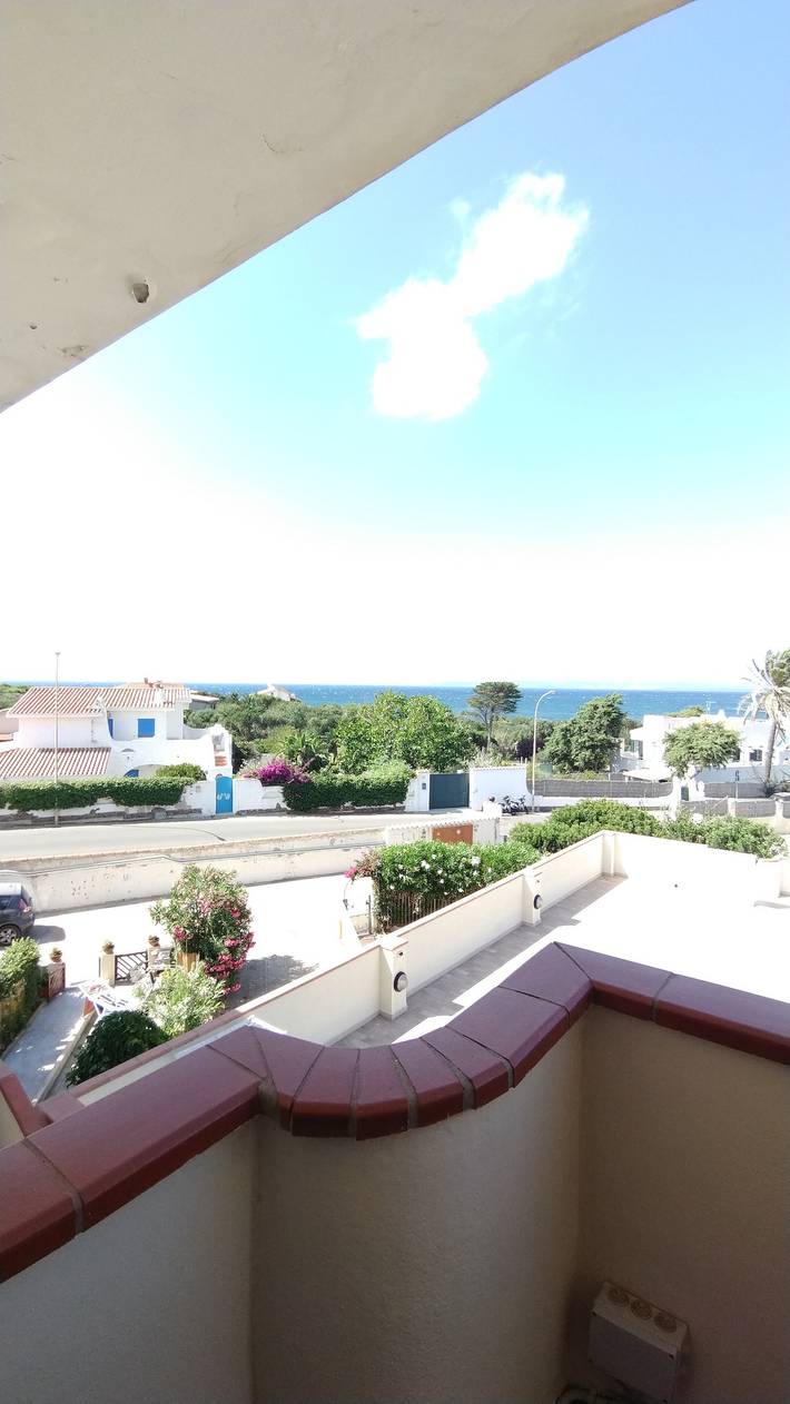 Gîte pour 2 personnes, avec terrasse et vue dans Calasetta