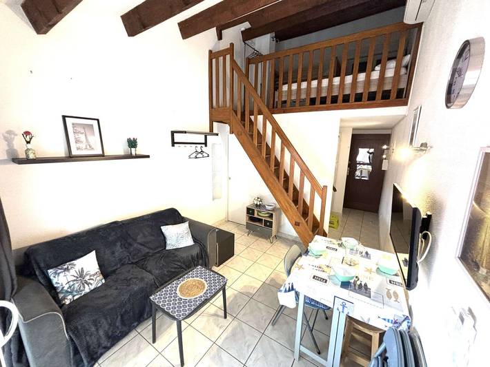 Appartement de vacances pour 4 personnes, avec terrasse à Port-la-Nouvelle