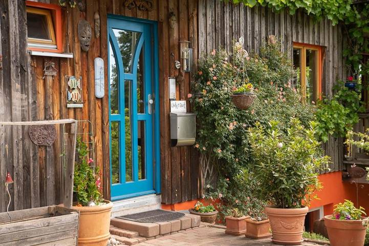 Ferienwohnung für 4 Personen, mit Terrasse und Garten sowie Ausblick in Gedern
