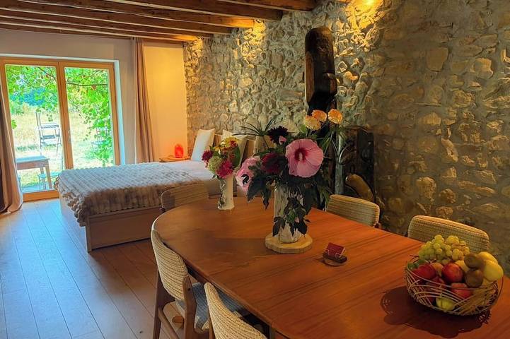 Grande maison 7 chambres avec jardin & œuvre d’art, jusqu’à 16 personnes in Neydens, Région de Saint-Julien-en-Genevois