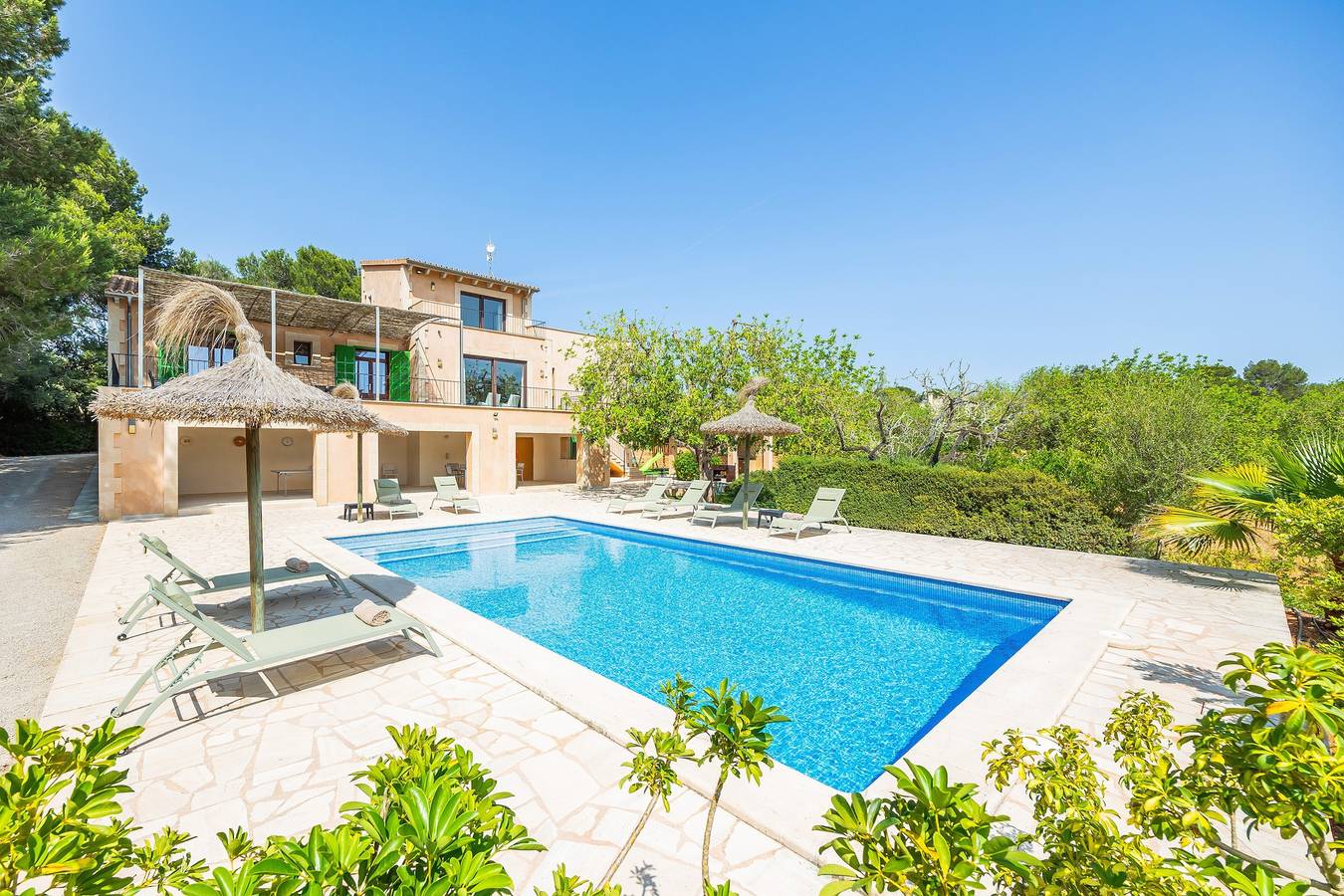 Casa di campagna 'Romaní Des Figueral' con piscina privata, Wi-Fi e aria condizionata in Campos, Sud di Maiorca