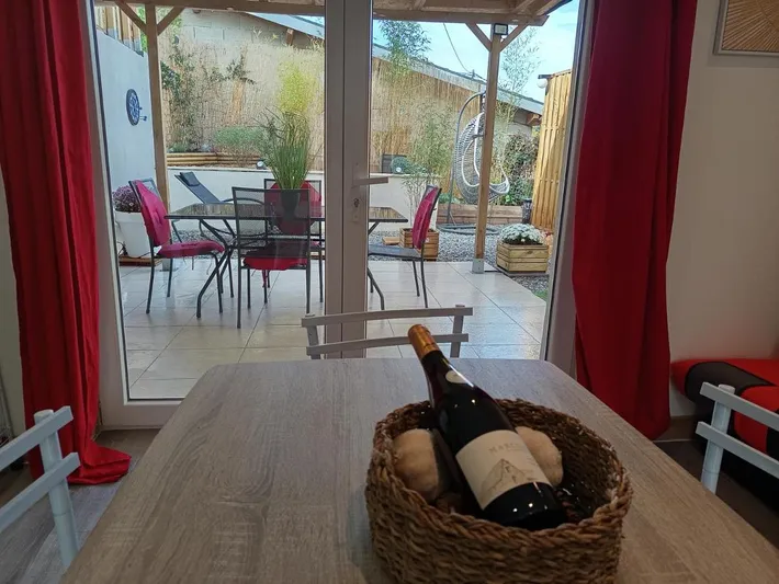 Apartamento de vacaciones para 4 personas, con vistas y jardín - 1