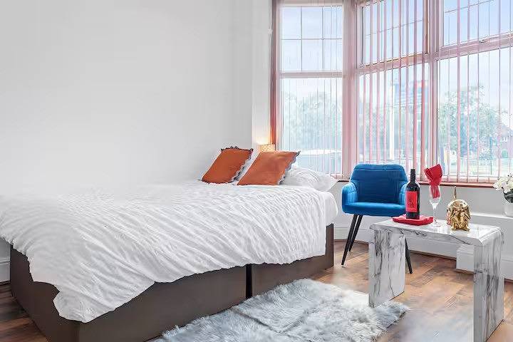 Estudio entero, Leicester1Br-Wifi-Modernapt-Kitchen-Sleeps2 in Leicester, Heart of England