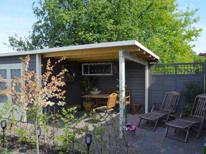 Ferienwohnung für 3 Personen, mit Terrasse und Garten sowie Sauna und Ausblick in Bunde - 4
