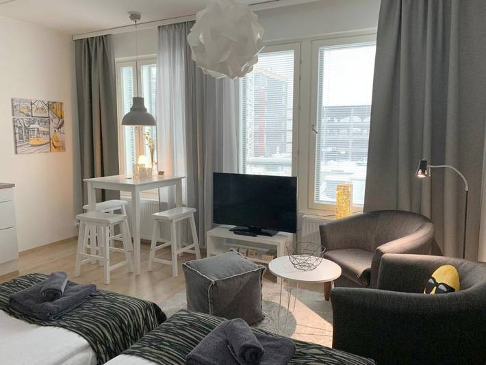 Appartement de vacances pour 6 personnes, avec jardin