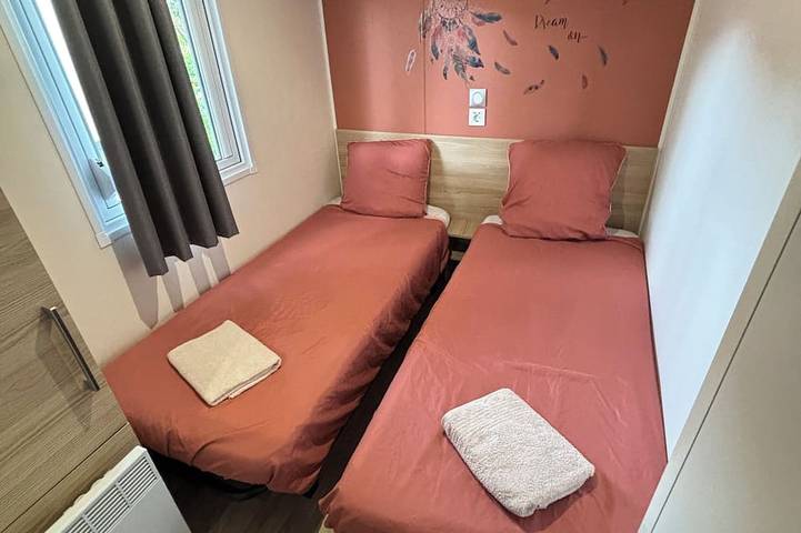 Mobile home 379, 4-star campground, Wi-Fi, Ac in Lattes, Mittelmeerküste (Frankreich)