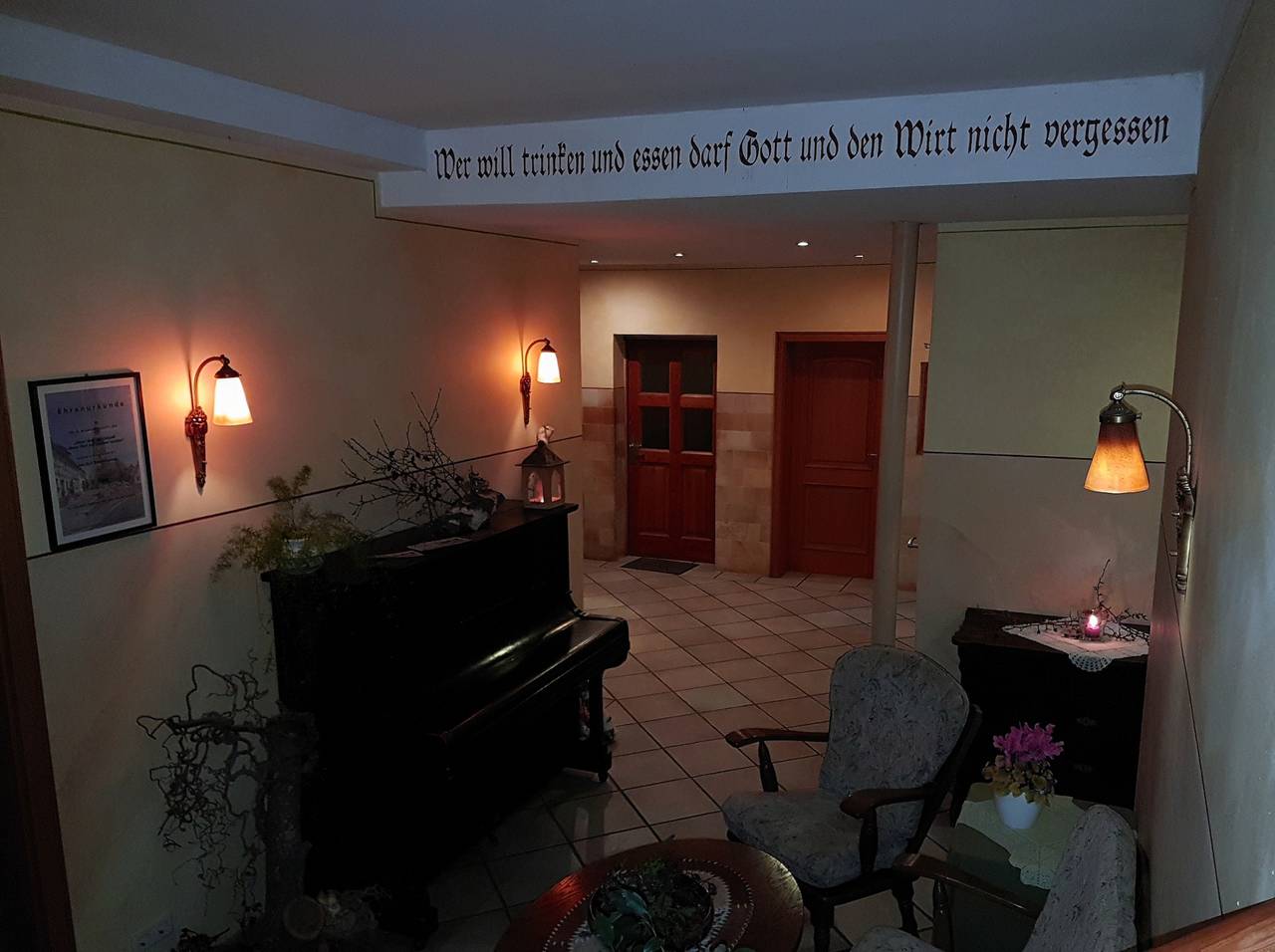 Landgasthof "Zur Linde" - Einzelzimmer in Höchheim, Rhön-Bayern