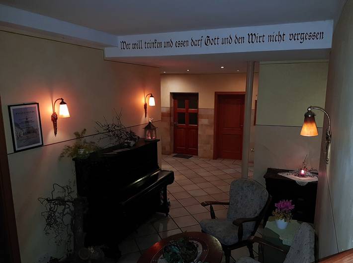 Landgasthof "Zur Linde" - Einzelzimmer in Höchheim, Rhön-Bayern