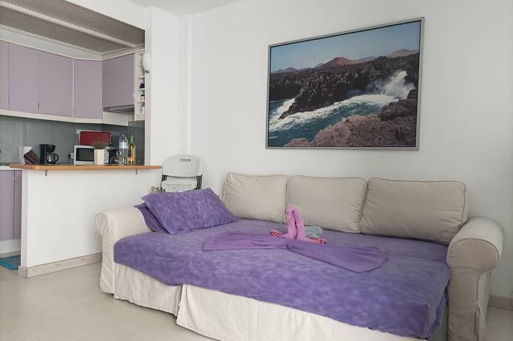 Appartement entier, Bel appartement dans un superbe bâtiment près de la mer,avec 4 piscines,bar,Wifi in Playa Paraíso, Adeje