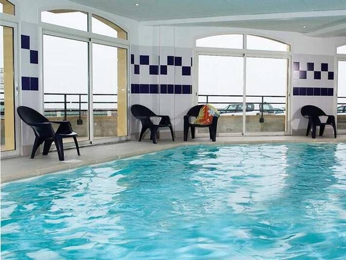Ferienhaus für 4 Personen, mit Balkon/Terrasse und Kinderpool