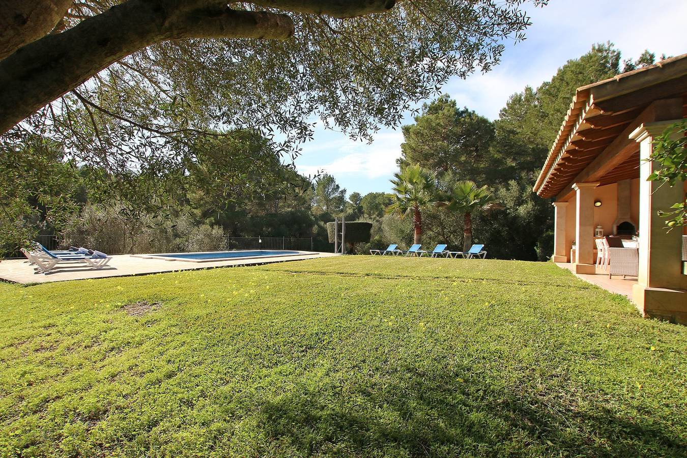 Casa di campagna 'Son Cami' con vista sulle montagne, Wi-Fi e aria condizionata in Felanitx, Sud di Maiorca