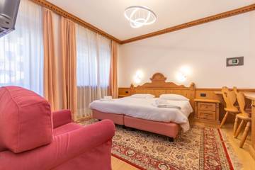 Gîte pour 4 personnes, avec balcon à Alleghe