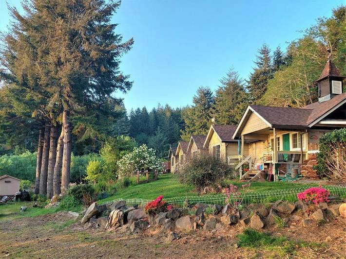 Vakantiewoning voor 2 personen, with tuin and uitzicht op het meer as well as uitzicht, met huisdier in Oregon