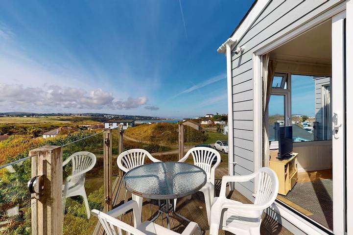 Chalet for 4 people, with terrace, with pets in Hayle