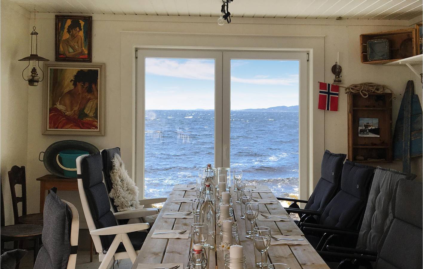 Ferienhaus für 8 Personen mit Garten in Flora