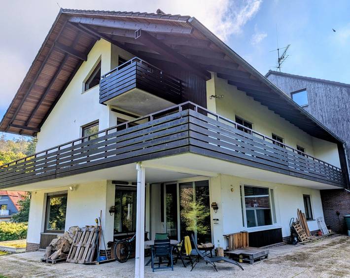 Ferienwohnung für 6 Personen, mit Balkon und Terrasse sowie Garten in Altenau