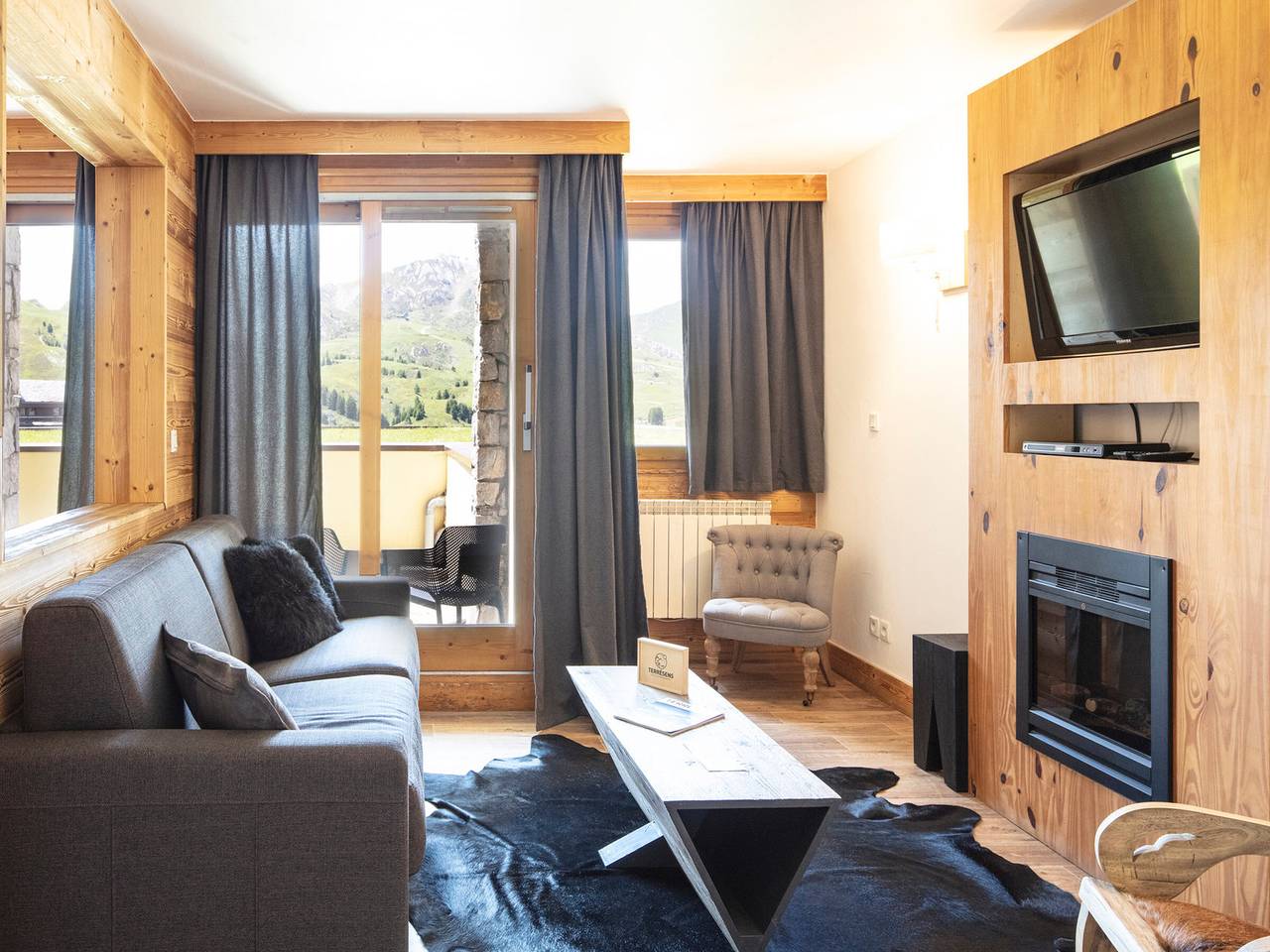Ganze Wohnung, Helle 5-Zimmer-Wohnung mit Pistenzugang und Pool in Belle Plagne in Belle Plagne, La Plagne-Tarentaise