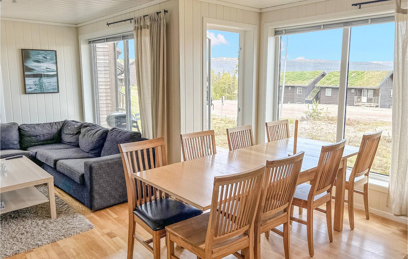 Hel semesterlägenhet, Lägenhet för 8 Personer med bastu in Stöten, Malung-Sälen region