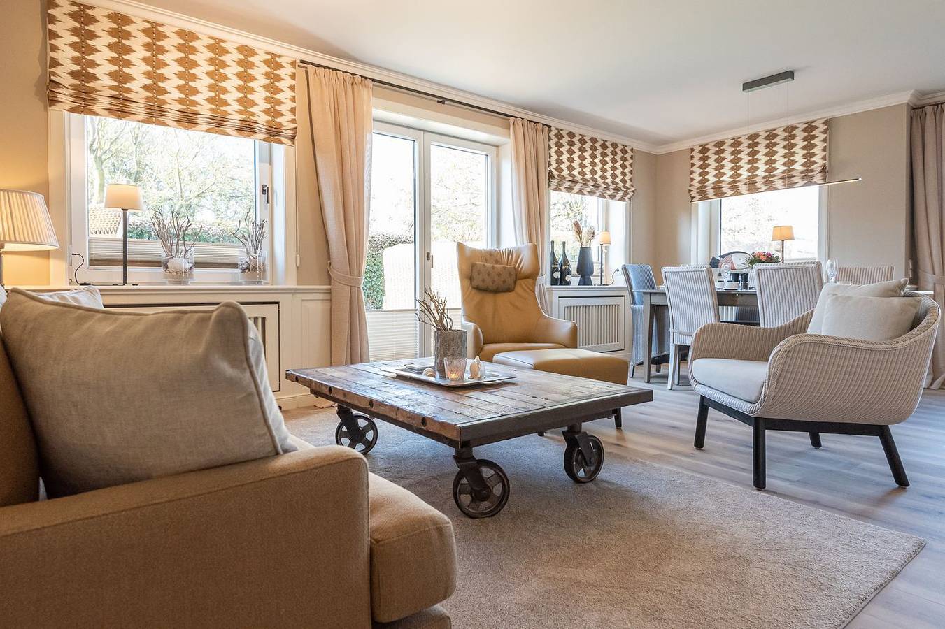 Ganze Wohnung, Eg im Haus Sonnentraum, helle 3-Zimmerwohnung auf ca.70 m² für bis zu 4 Pers. in Westerland, Sylt (Gemeinde)