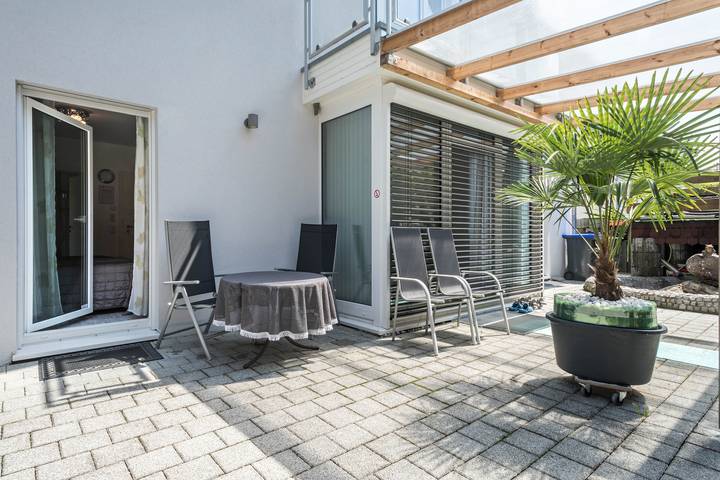 Geheel appartement, Appartement met koffiekeuken voor twee aan de oever van het Bodenmeer in Meersburg, Region Bodensee-Oberschwaben