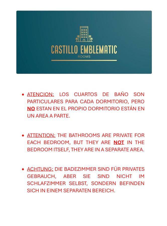 Castillo Emblematic Rooms in Centro-Ifara, Santa Cruz de Tenerife