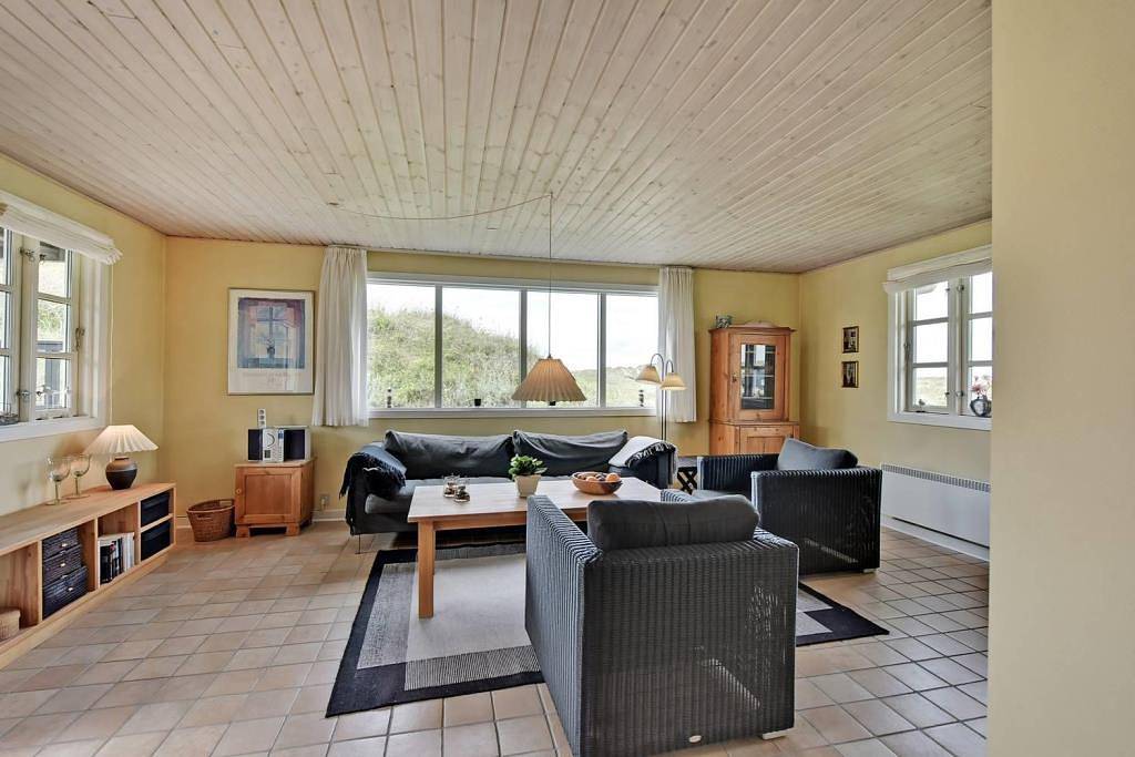 Ferienhaus auf einem erhöhten Dünengrundstück mit einen wundervollen Ausblick.  in Henne, Varde