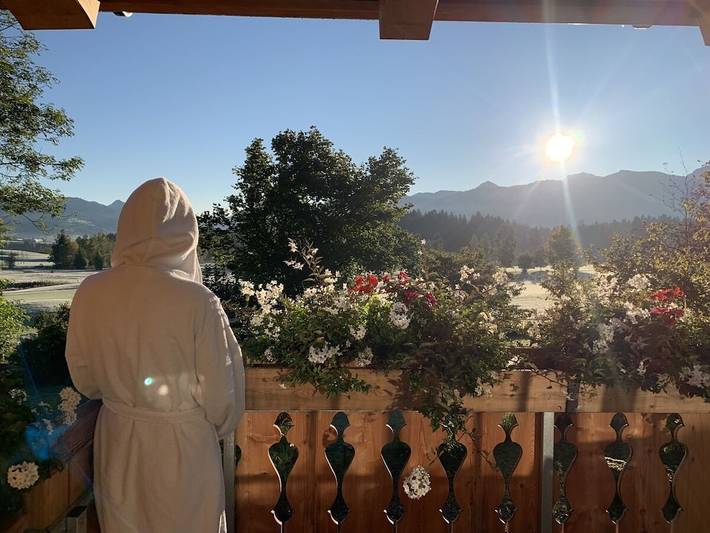 Chalet für 4 Personen, mit Whirlpool und Garten sowie Pool und Sauna, mit Haustier in Ofterschwang - 3