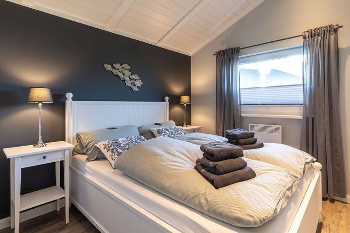 Ferienhaus für 4 Personen, mit Terrasse und Garten sowie Sauna und Ausblick in Wesselburenerkoog - 3