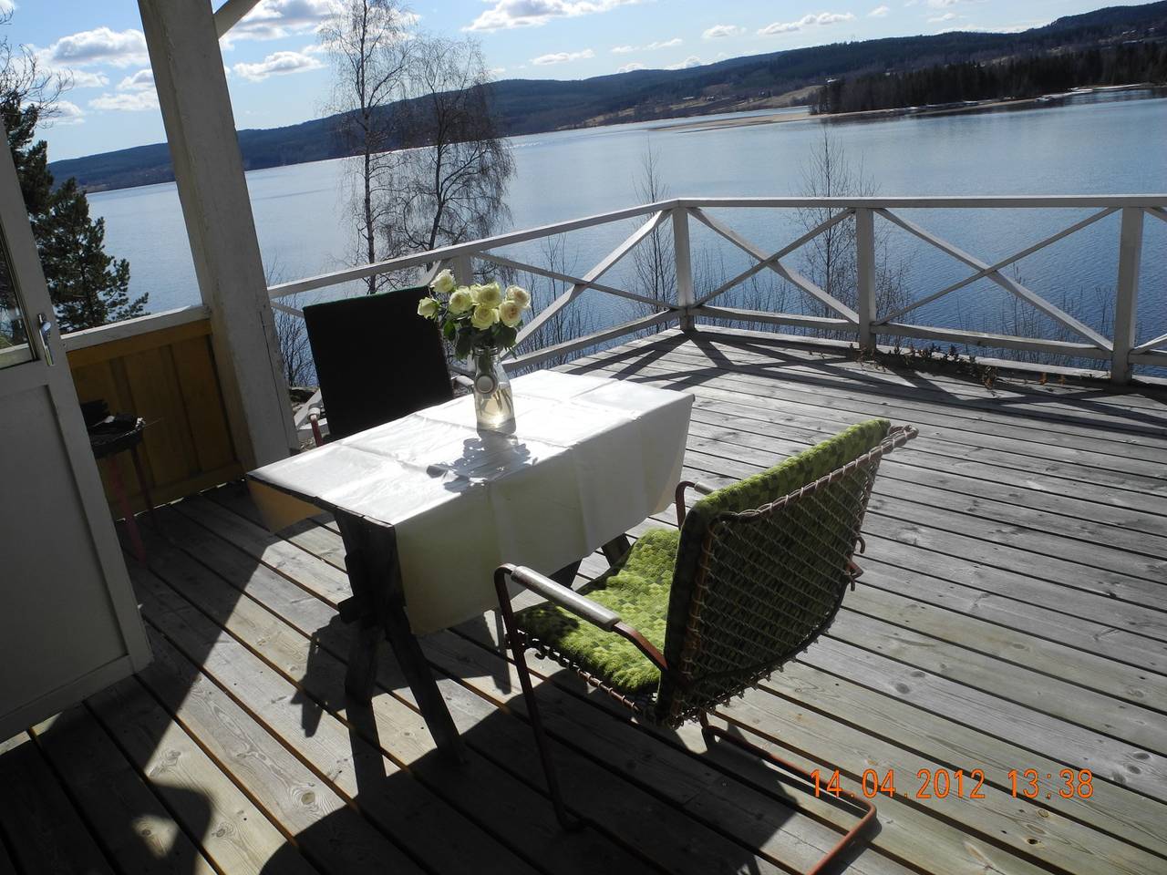 Ferienhaus direkt am Ufer des Sees Rottnen in Gräsmark, Värmland