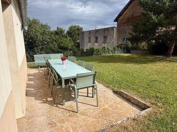 Maison de vacances pour 12 personnes, avec vue et jardin