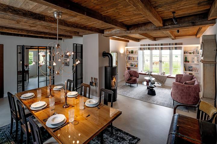 Ferienhaus mit meerblick für 6 Personen, mit Terrasse und Garten